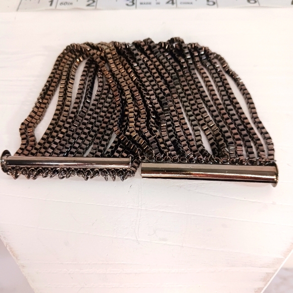 Pewter Silver Chain Bracelet - Picture 4 of 6